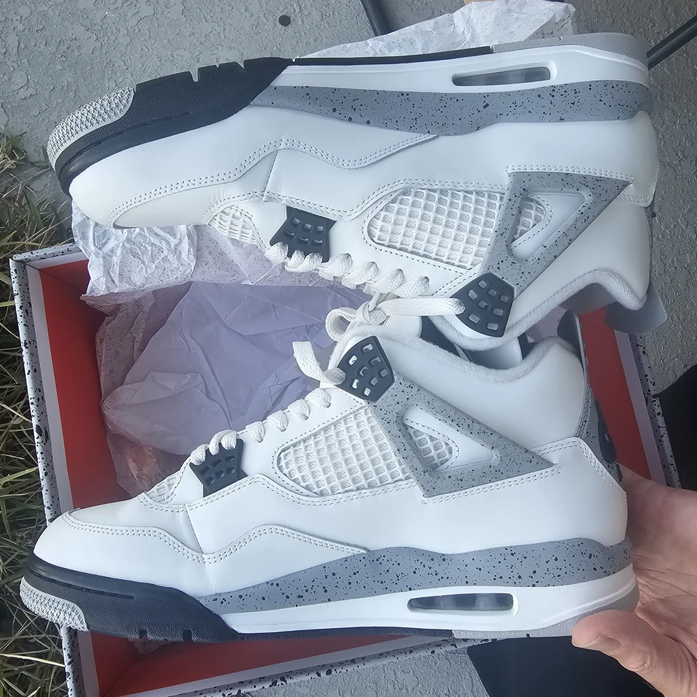 Size 11.5 - Air Jordan 4 Retro OG 2025 White Cement